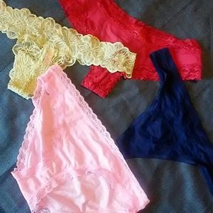 Lot of 4 Victoria's Secret Panties